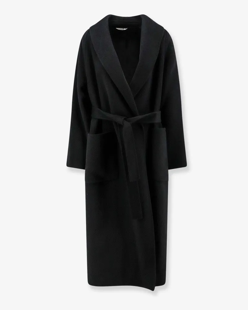 Hevò Alliste wool coat -  - gender_Woman Black