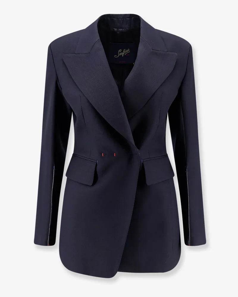 Seafarer Blazer Gilda in lana vergine -  - gender_Woman Blue