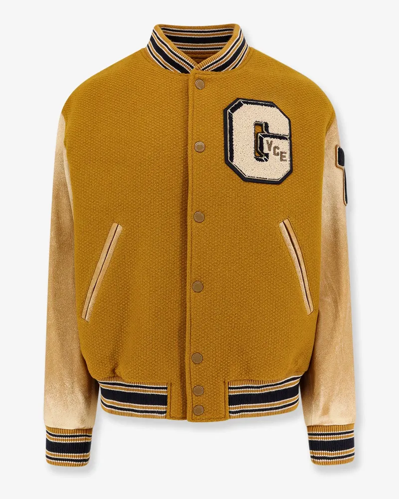 Golden Goose Aleandro virgin wool bomber -  - gender_Man Beige