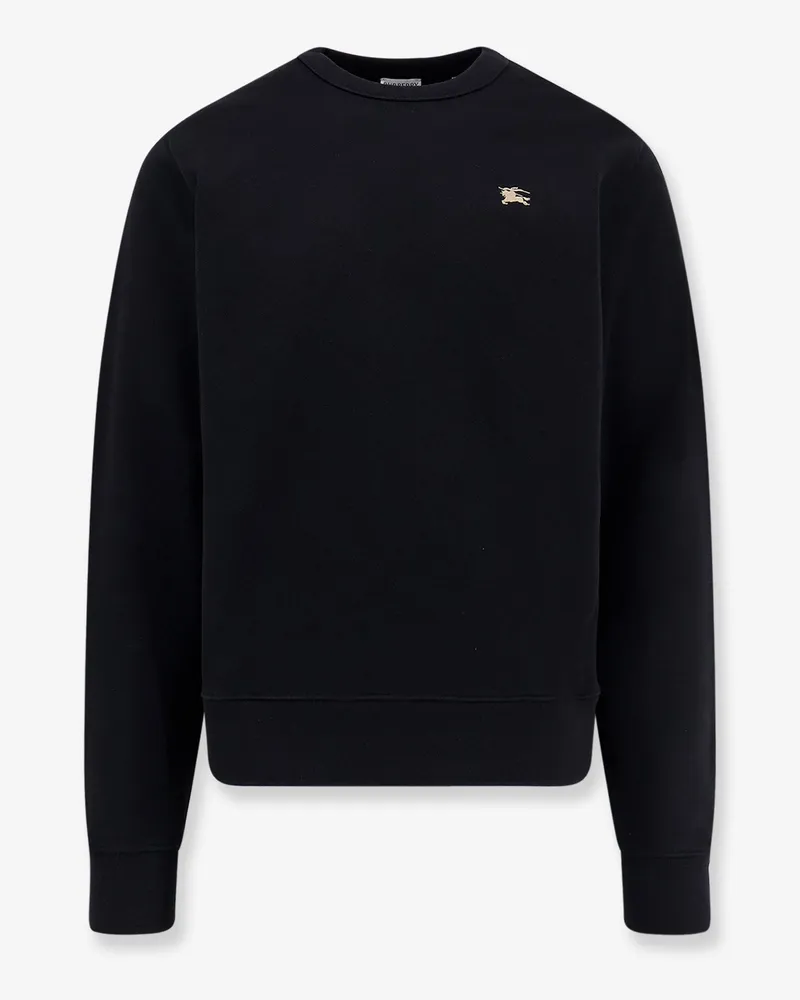 Burberry Cotton sweatshirt with logo embroidery -  - gender_Man Black