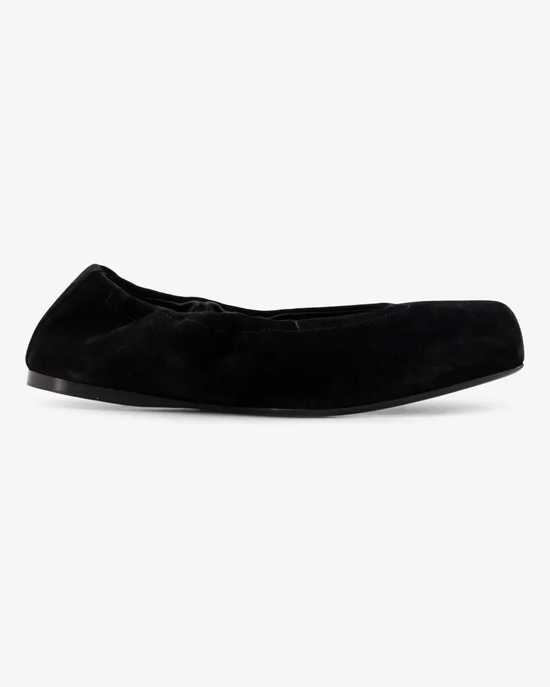 Alaïa Ballet Flats suede ballerinas -  - gender_Woman Black