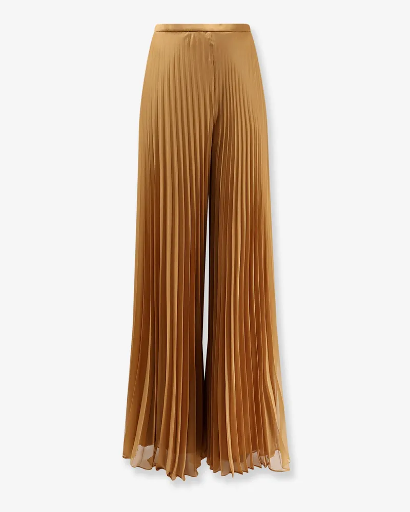 Max Mara Mxegrembo pleated trousers -  - gender_Woman Brown