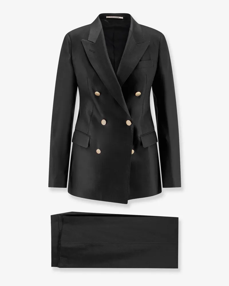 Tagliatore Parigi linen and viscose suit -  - gender_Woman Black