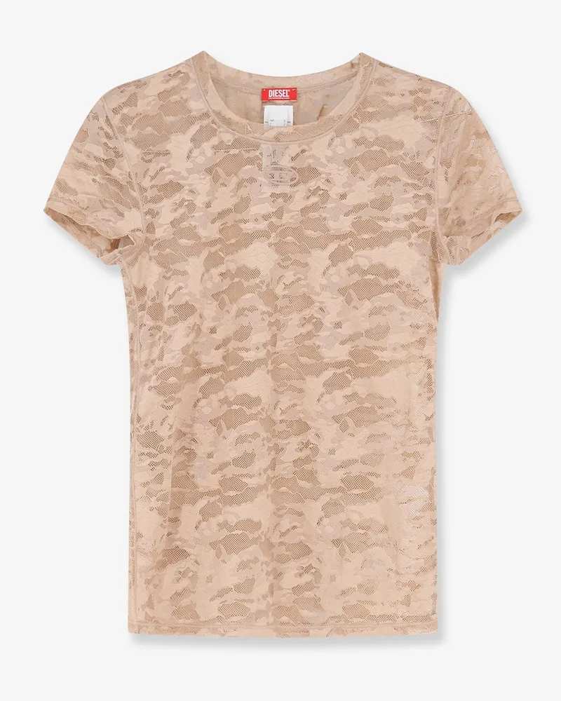 Diesel Kasia-Utlt Lace T-Shirt -  - gender_Woman Beige