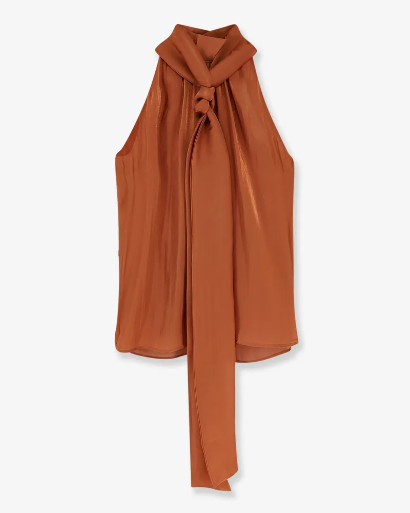 ACTUALEE Satin top -  - gender_Woman Orange