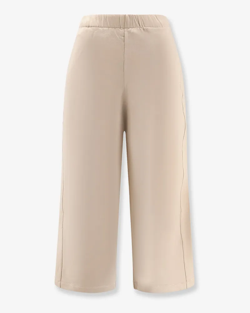 Max Mara Filovia silk and cotton jogger trousers -  - gender_Woman Beige