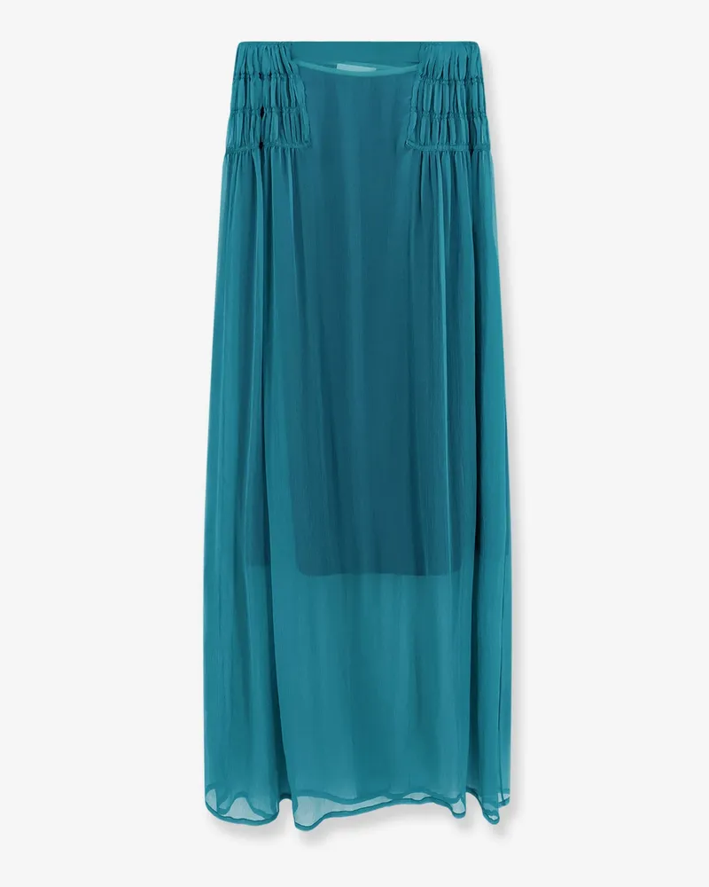 Dries van Noten Scarlett silk skirt -  - gender_Woman Green