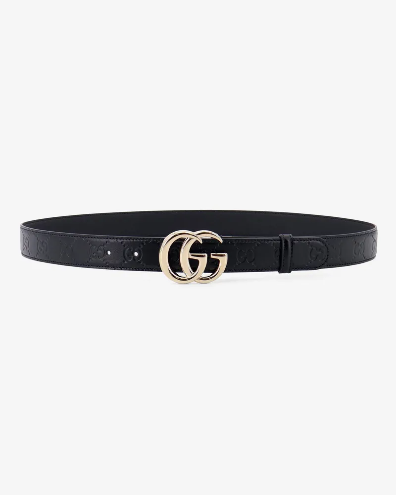 Gucci GG Marmont leather belt -  - gender_Woman Black