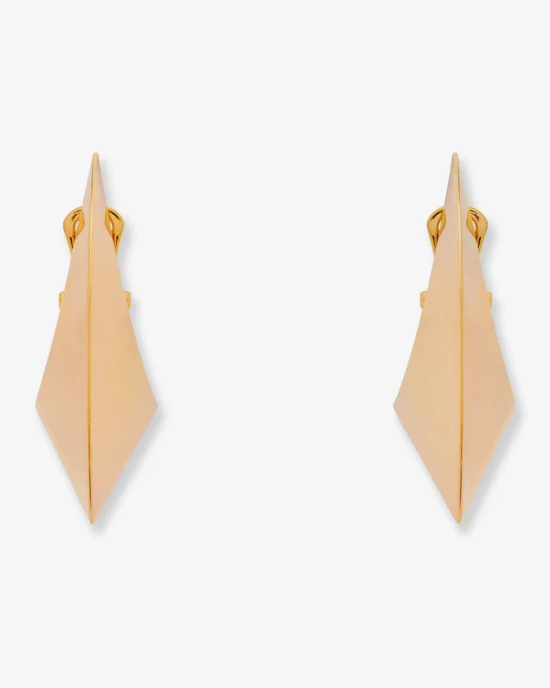 Alaïa Brass earrings -  - gender_Woman Gold