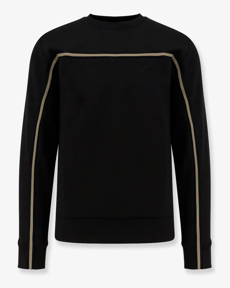 HUGO BOSS Cotton blend sweatshirt -  - gender_Man Black