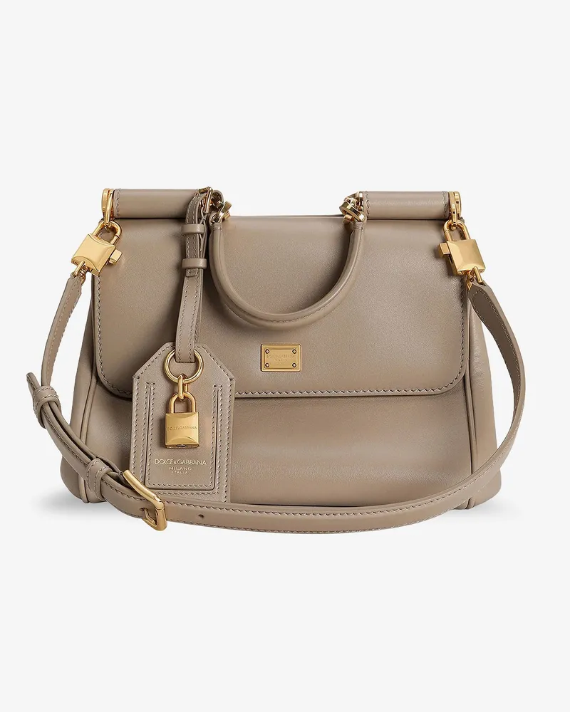 Dolce & Gabbana My Sicily leather handbag -  - gender_Woman Beige