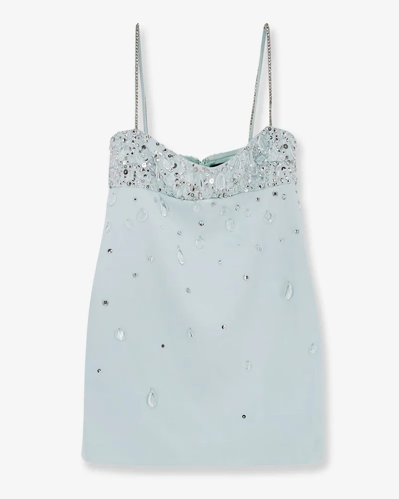 Retrofête Seychelles-Lorelai satin mini dress -  - gender_Woman Green