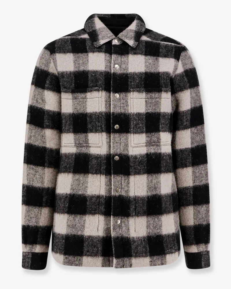 Rick Owens Virgin wool jacket -  - gender_Man Grey