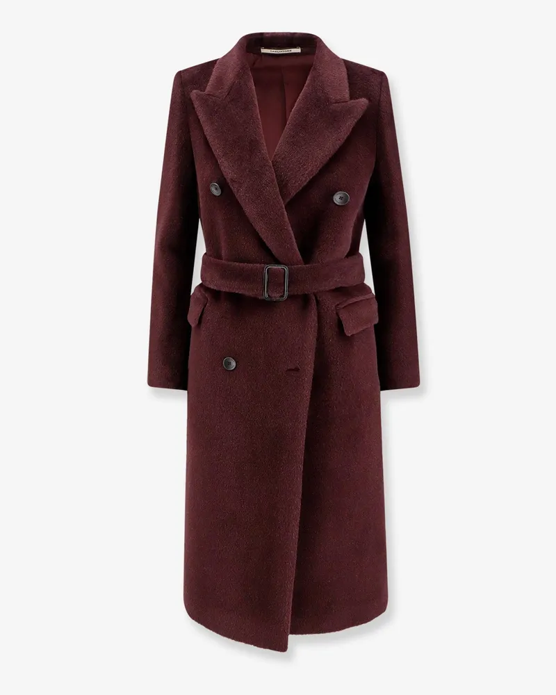 Tagliatore Jole double-breasted alpaca and wool coat -  - gender_Woman Red
