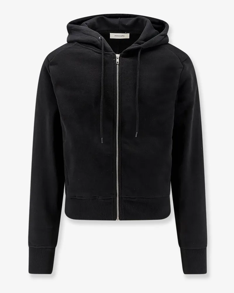 Entire Studios Slim Zip Up cotton hoodie -  - gender_Unisex Black