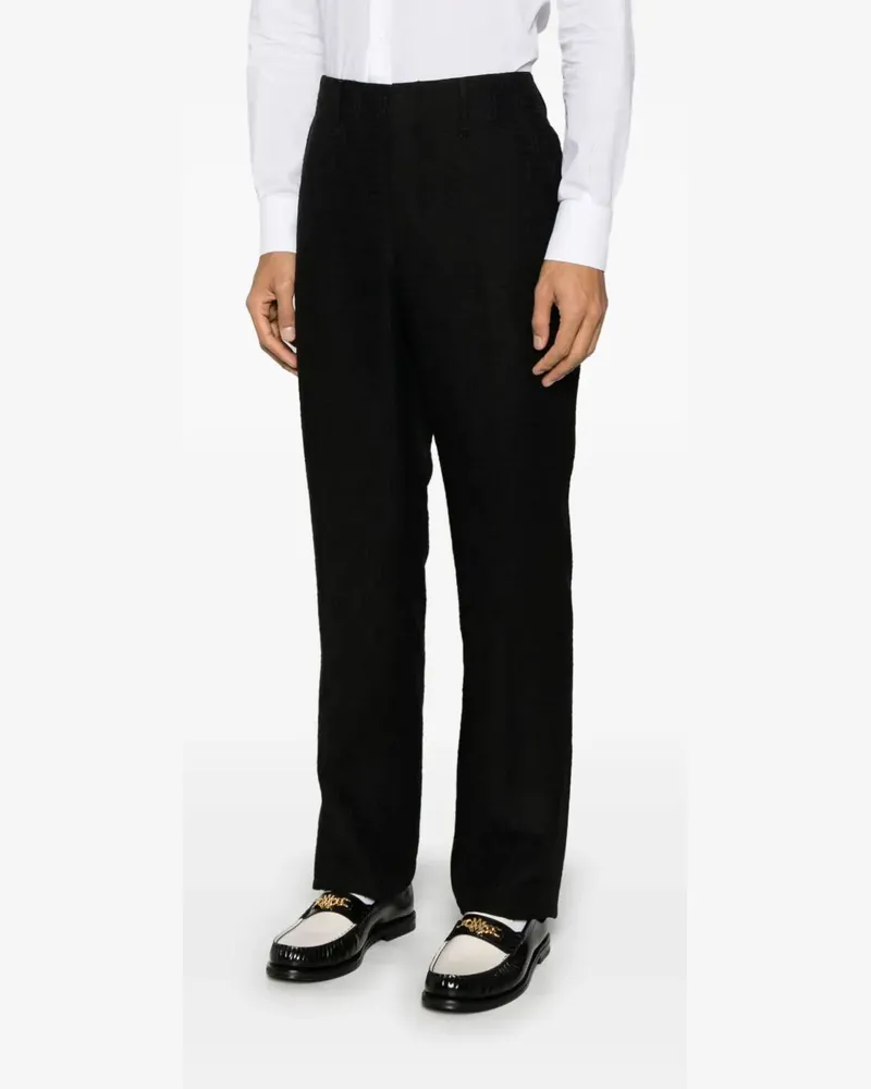 Fendi FF-pattern trousers -  - gender_Man Nero