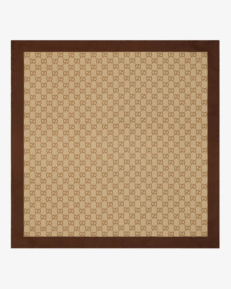 Gucci Silk foulard -  - gender_Woman Beige