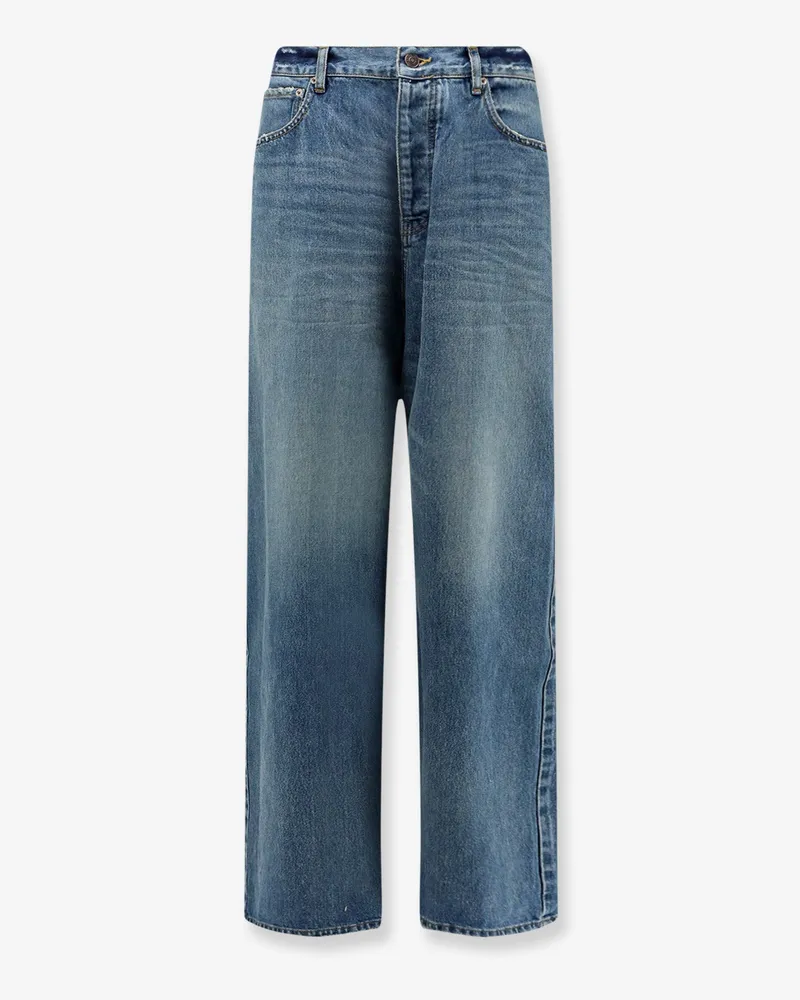 Balenciaga Baggy Fit Jeans -  - gender_Man Blue