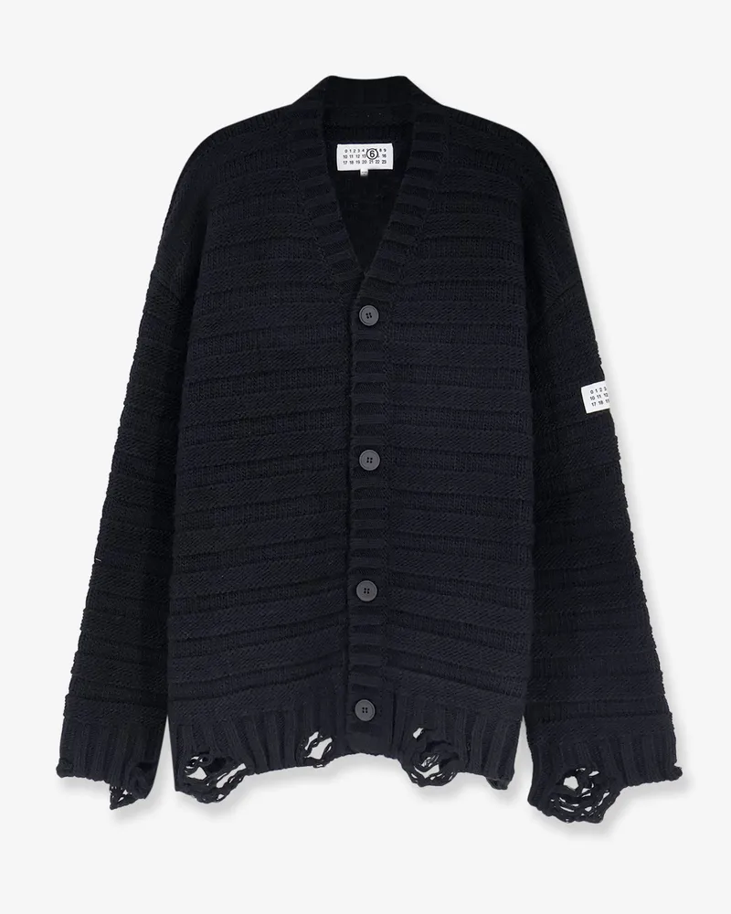 Maison Margiela Wool cardigan -  - gender_Man Black