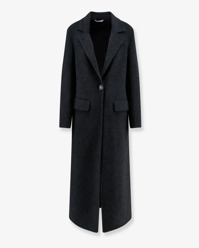Hevò Lamiedolimpia wool coat -  - gender_Woman Grey
