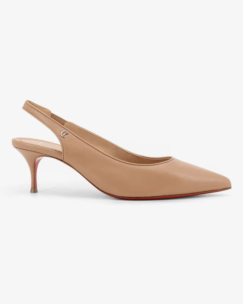 Christian Louboutin Sporty Kate Sling 55 leather slingback pumps -  - gender_Woman Pink