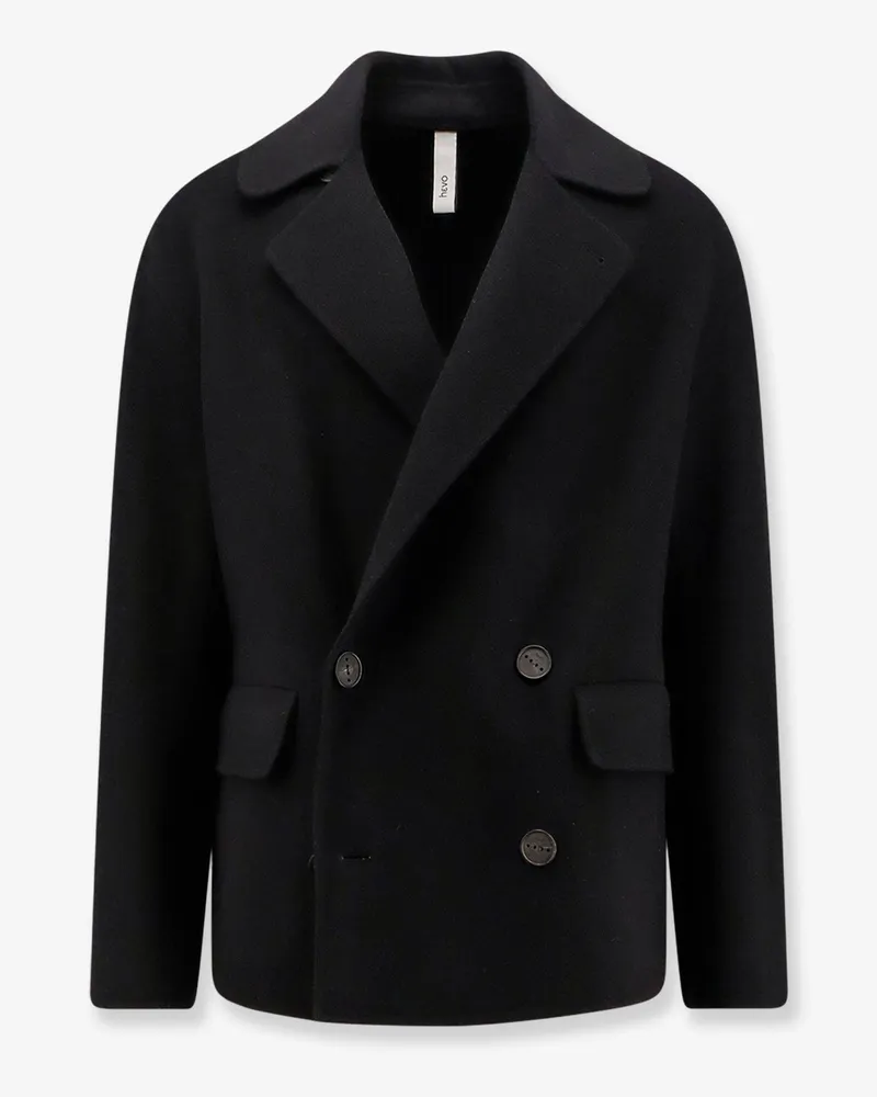 Hevò Galesano wool coat -  - gender_Man Black