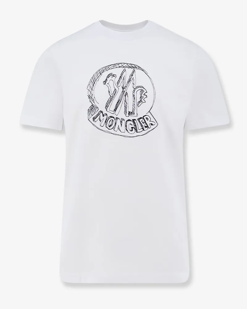 Moncler Cotton t-shirt -  - gender_Man White