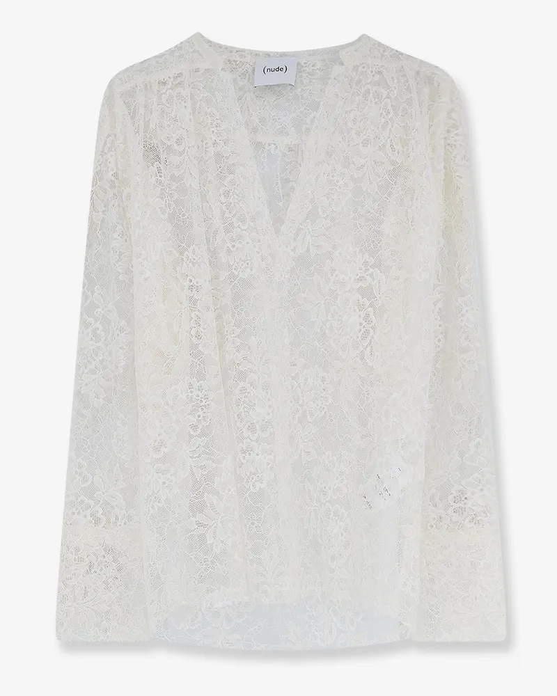 NUDE Lace shirt -  - gender_Woman White