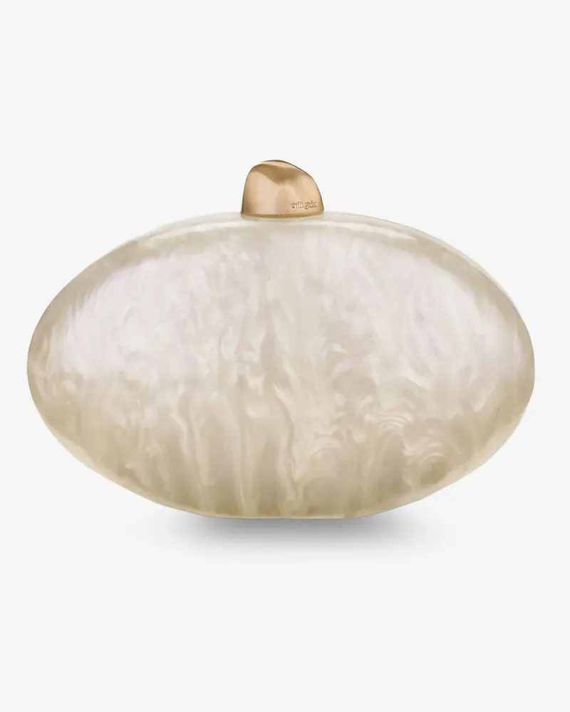 Cult Gaia Eviana acrylic clutch bag -  - gender_Woman Beige