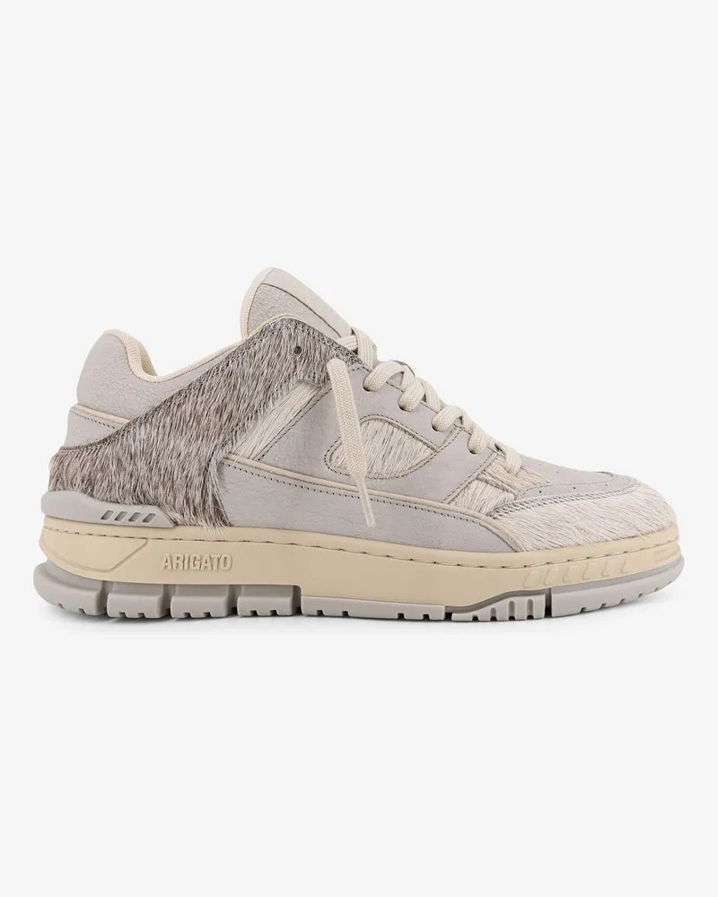 Axel Arigato Area Lo ponyskin and suede low-top sneakers -  - gender_Man Grey