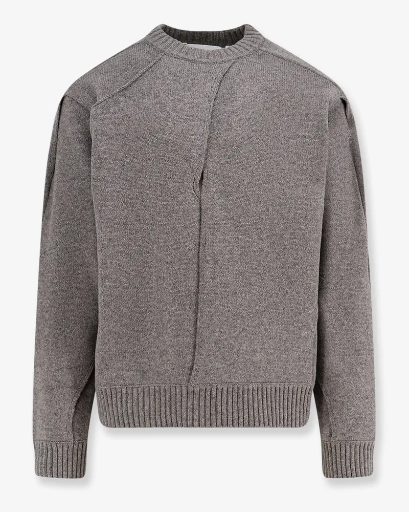 Axel Arigato Wool blend sweater with overlapping panels -  - gender_Man Grey