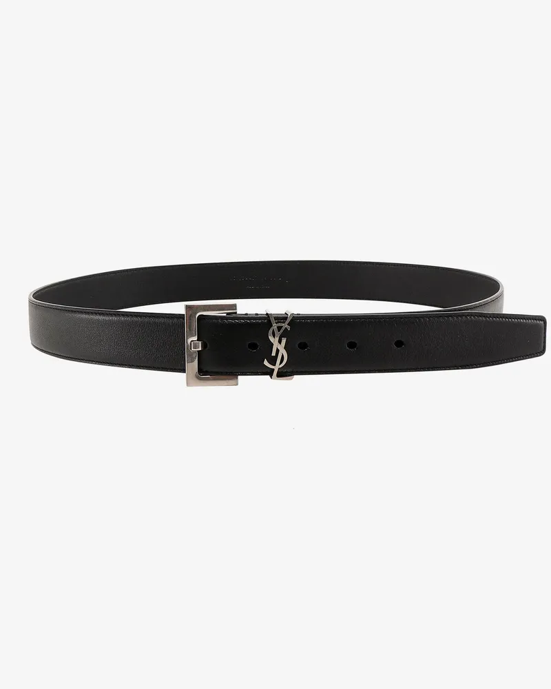 Saint Laurent Leather belt -  - gender_Woman Black