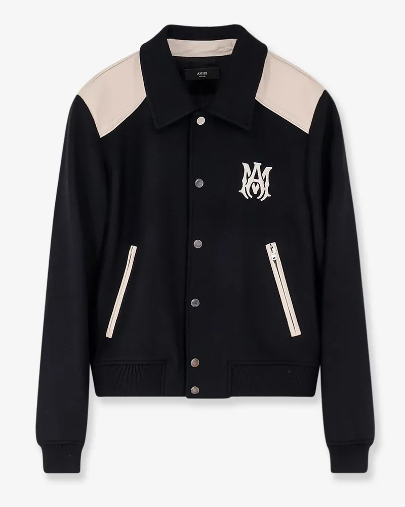 Amiri Virgin wool blend Ma Band jacket -  - gender_Man Black