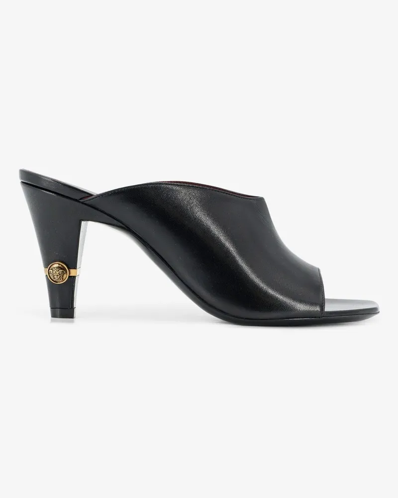 Versace Giulietta leather sandals -  - gender_Woman Black