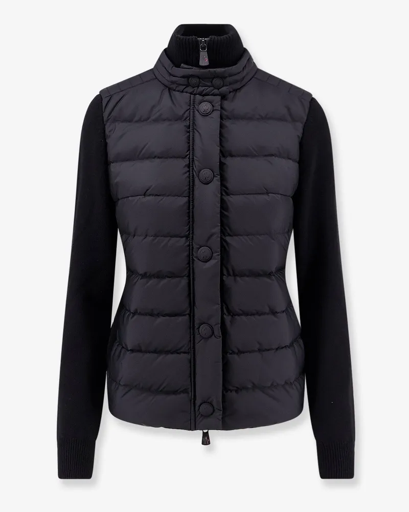 Moncler Wool and nylon blend jacket -  - gender_Woman Black