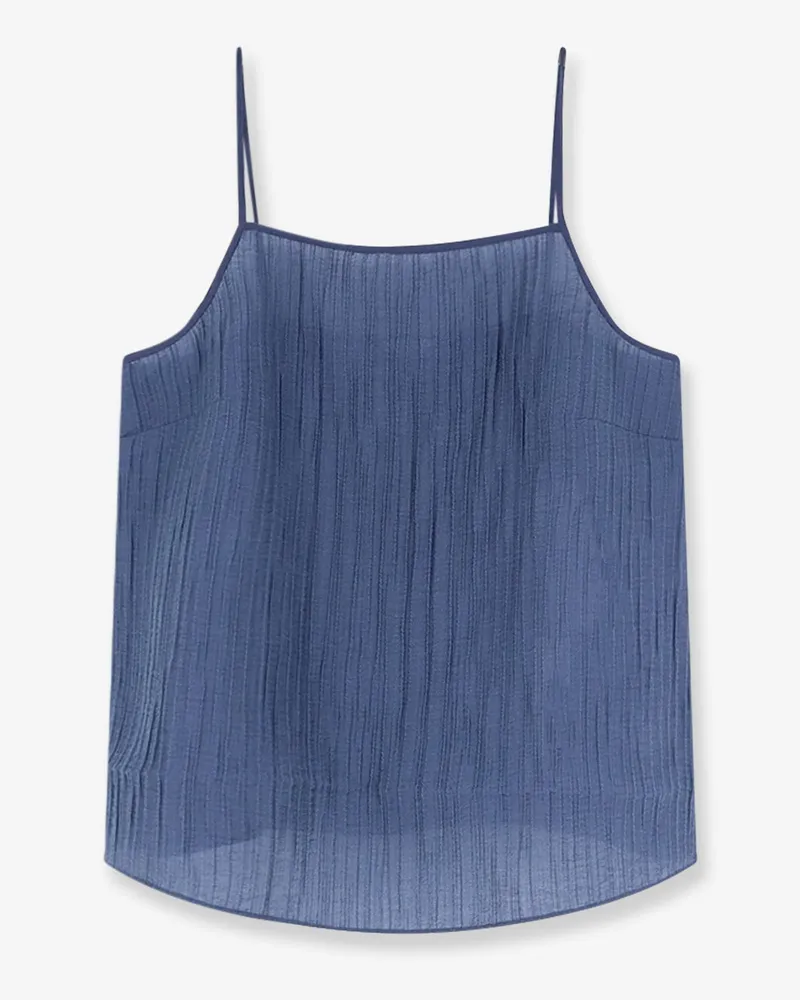 Joseph Titana Fluid Crinkle in Tencel blend -  - gender_Woman Blue
