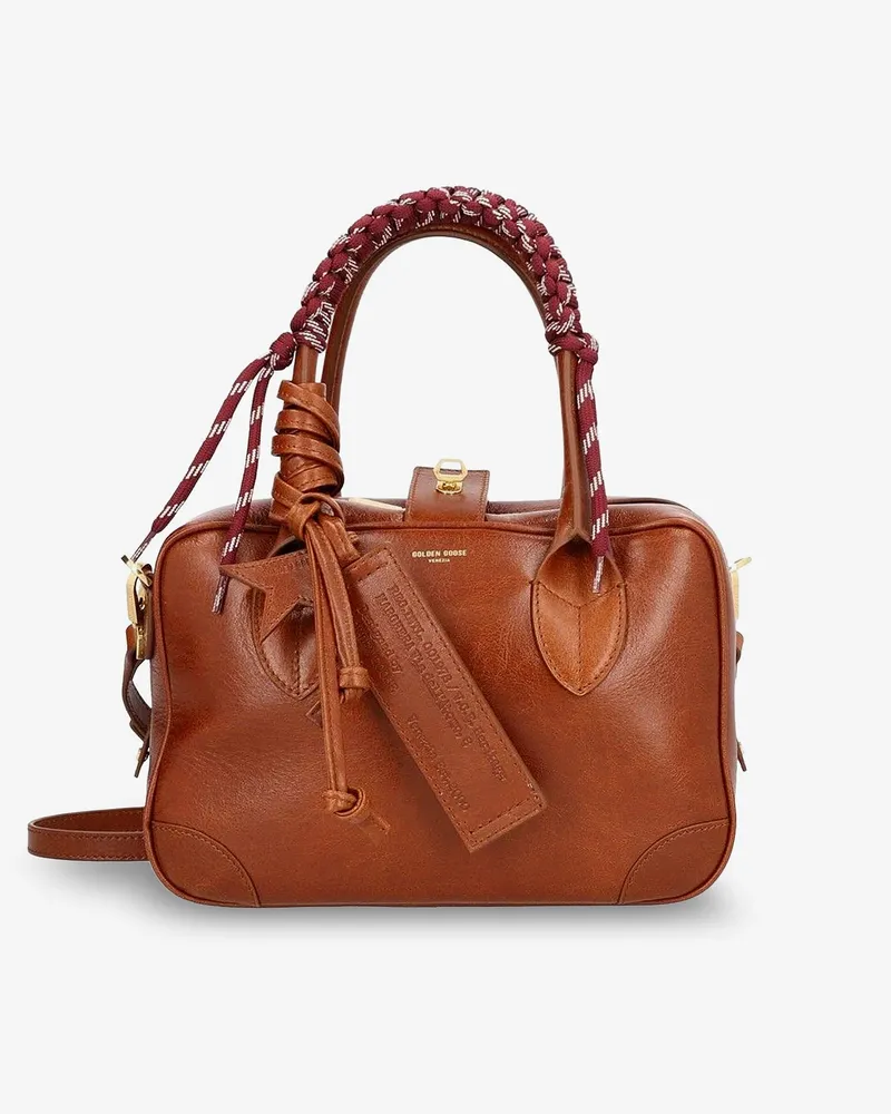 Golden Goose Vita Bag leather crossbody bag with star charm -  - gender_Woman Brown