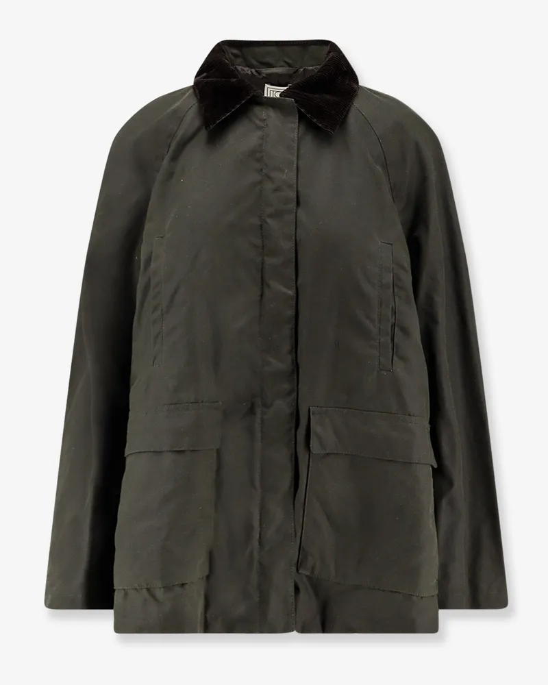 Totême Country organic cotton jacket -  - gender_Woman Green