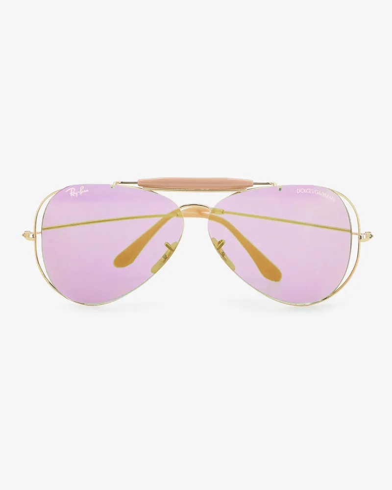 Dolce & Gabbana Ray-Ban X  Acetate Sunglasses - DOLCE & GABBANA - gender_Unisex Pink