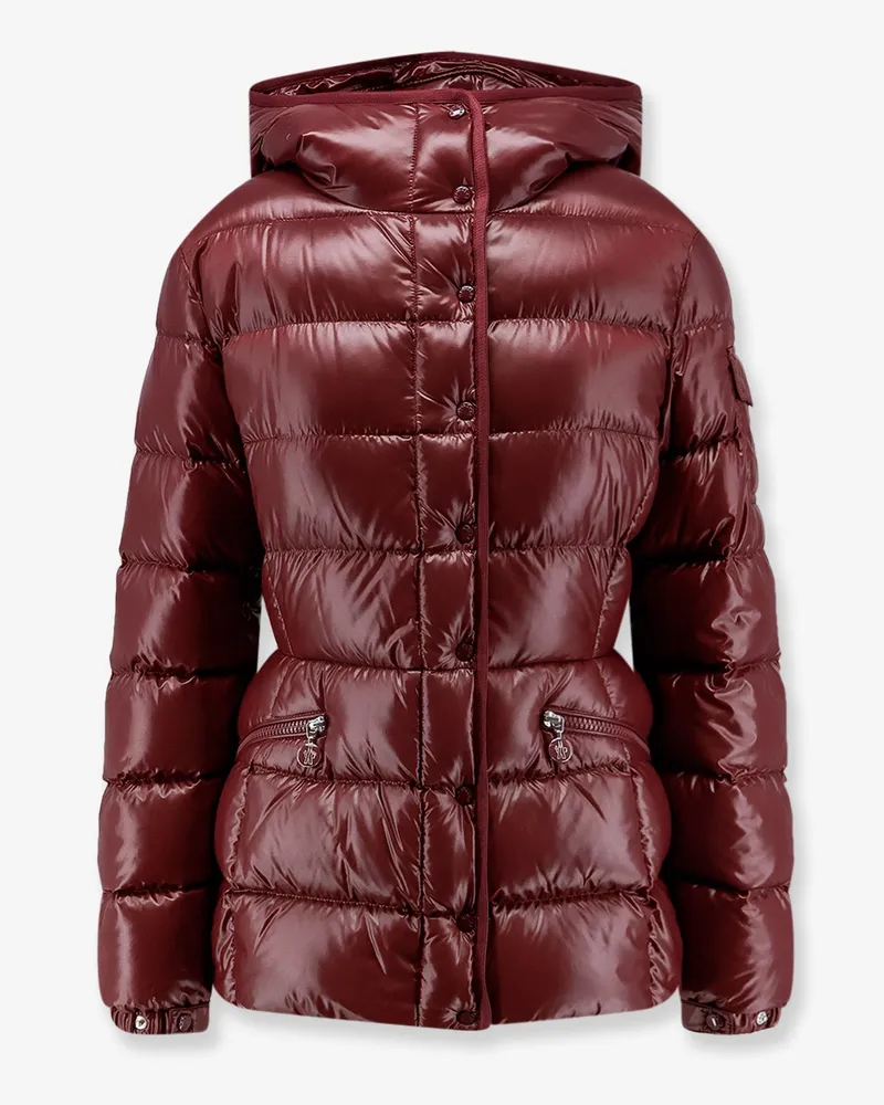 Moncler Barante hooded down jacket -  - gender_Woman Red