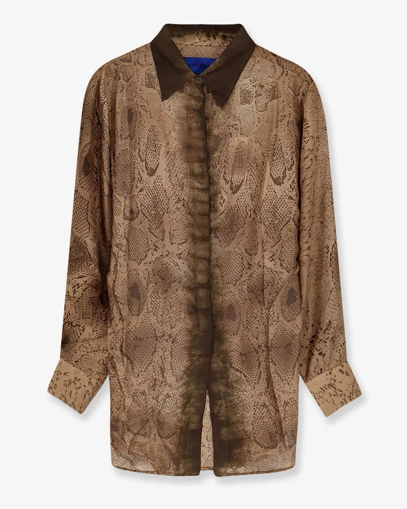 Mes Demoiselles Silk shirt -  - gender_Woman Brown
