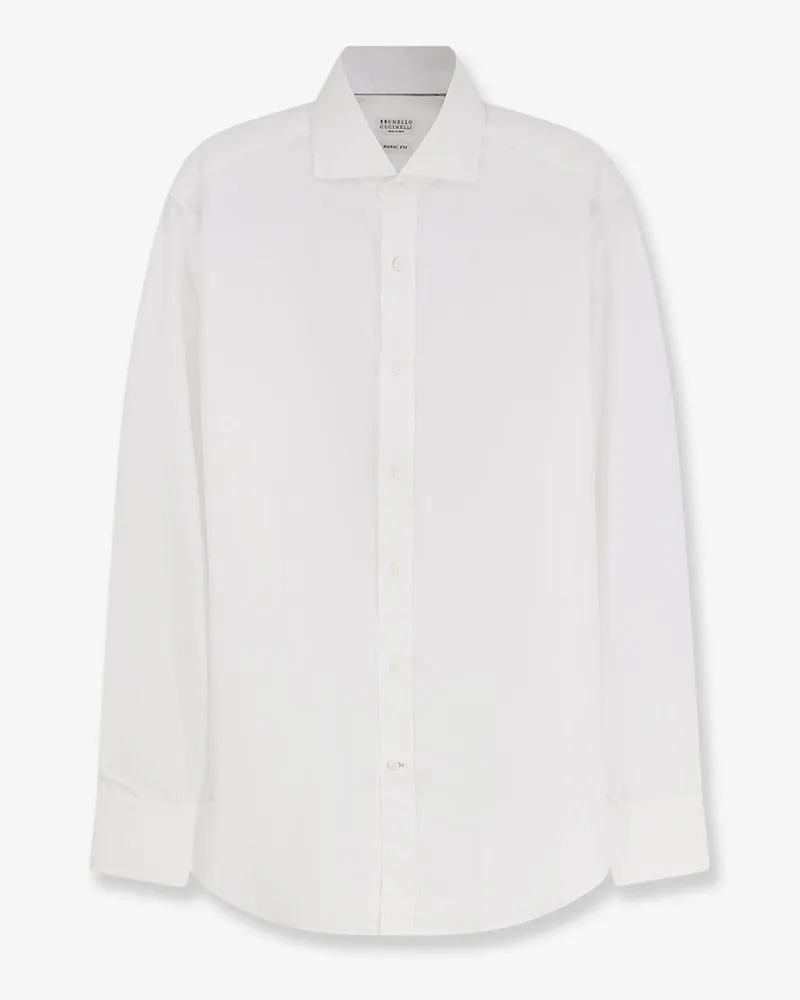 Brunello Cucinelli Cotton shirt -  - gender_Man White