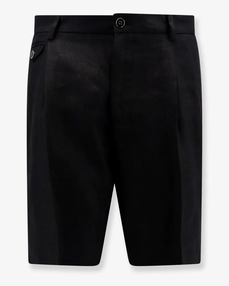 Dolce & Gabbana Linen shorts -  - gender_Man Black