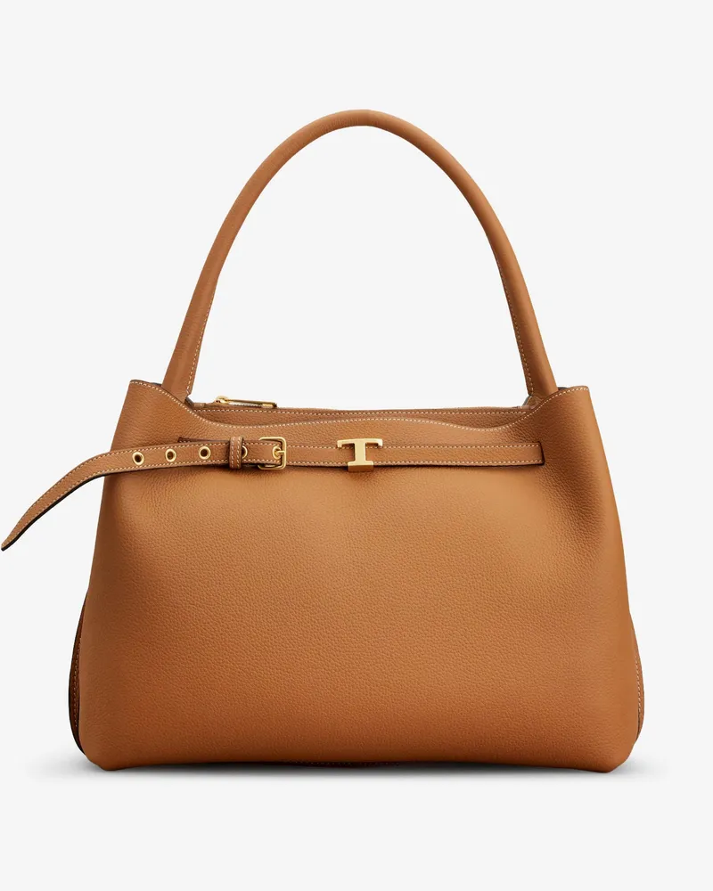 TOD'S Leather handbag -  - gender_Woman Brown