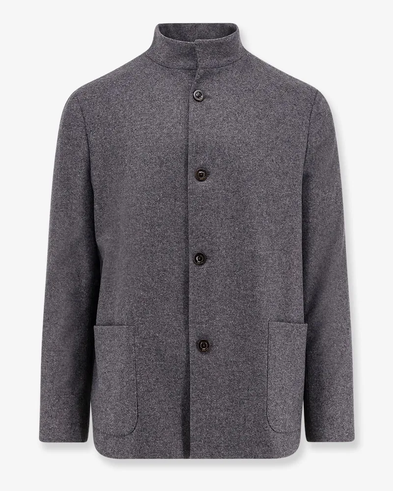 Boglioli Wool blend blazer -  - gender_Man Grey