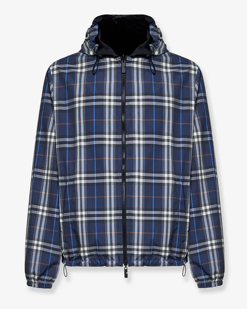 Burberry Newport reversible nylon jacket -  - gender_Man Blue
