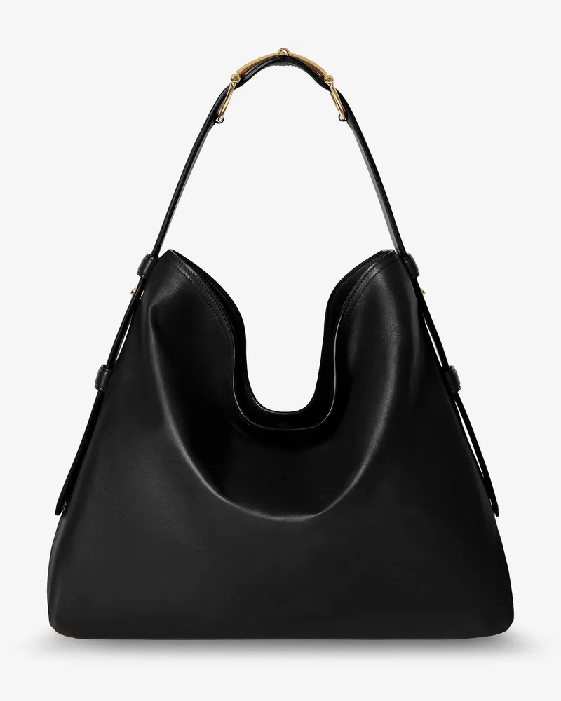 Gucci Beatrix Large leather shoulder bag - GUCCI - gender_Woman Black