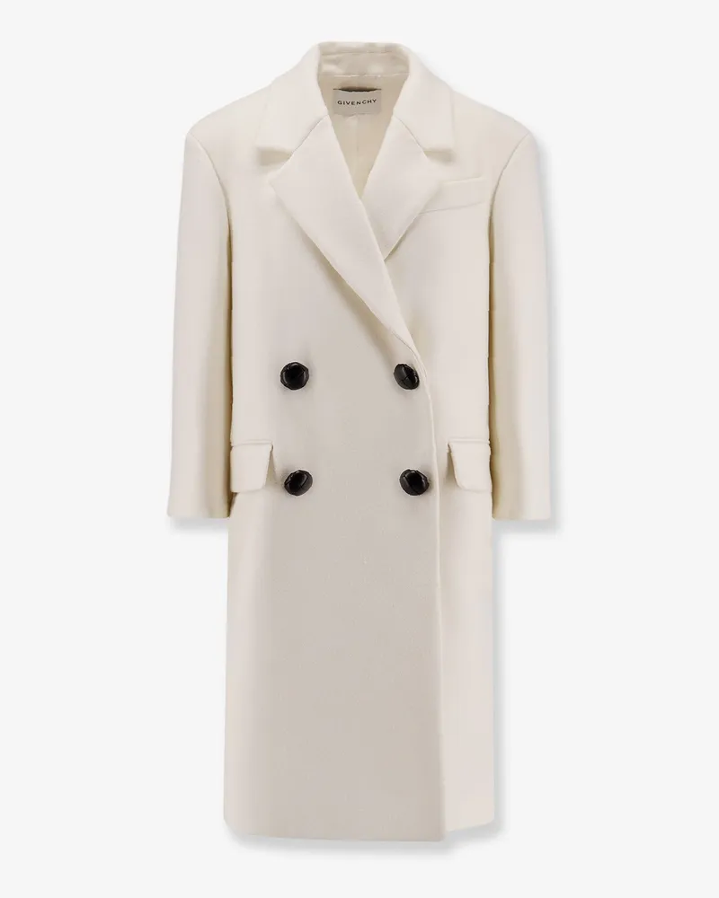 Givenchy Double-breasted wool coat -  - gender_Woman White