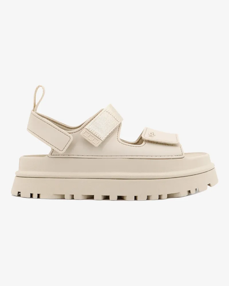 UGG Rubber sandals with embossed logo -  - gender_Woman Beige