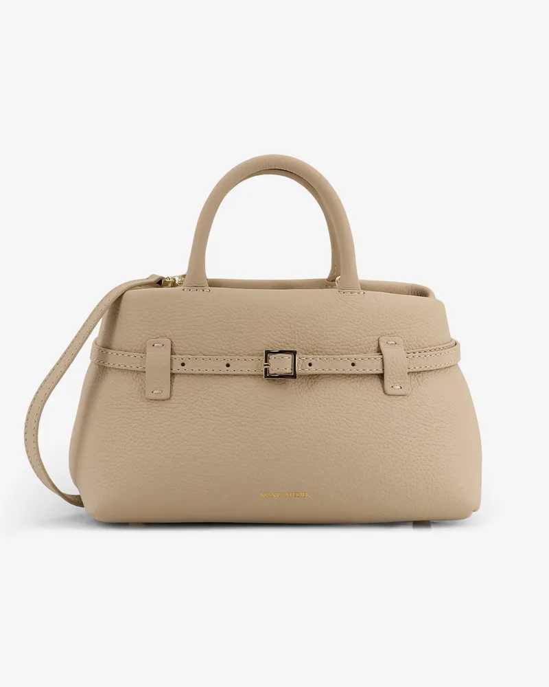 Manu Atelier Le Cambon 25 leather handbag -  - gender_Woman Beige